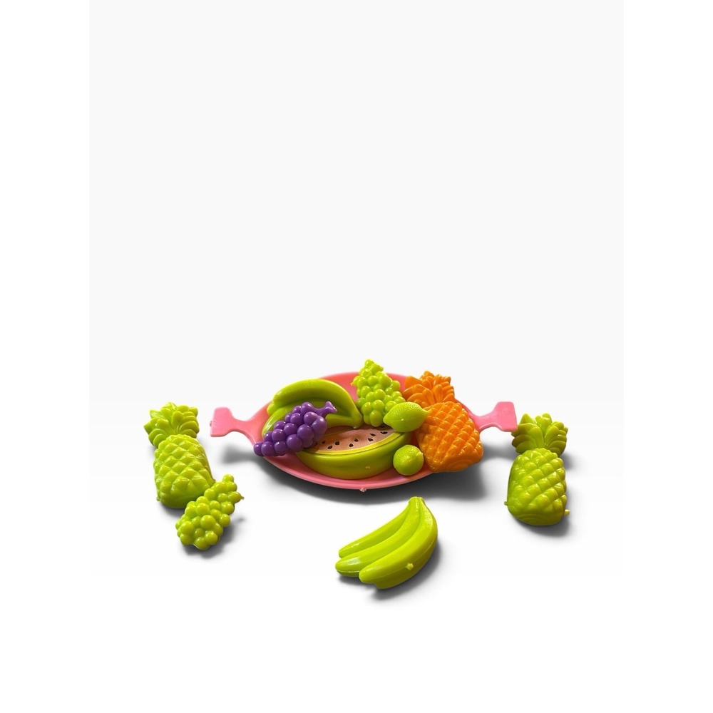 Barbie Hawaiian Ice Party Set Playset Replacement Fruit And Tray Diorama